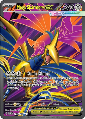 Mega Skarmory ex - 106/088 [ME03: Perfect Order]