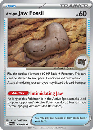 Antique Jaw Fossil (068/088) [ME03: Perfect Order]
