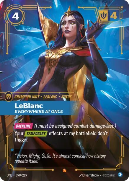 LeBlanc - Everywhere At Once (090/219) [Unleashed]