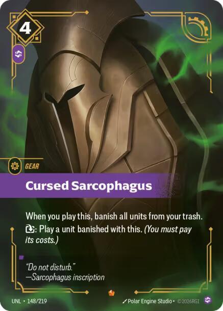 Cursed Sarcophagus (148/219) [Unleashed]
