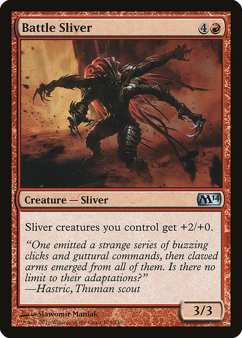 Battle Sliver (128) [Magic 2014]