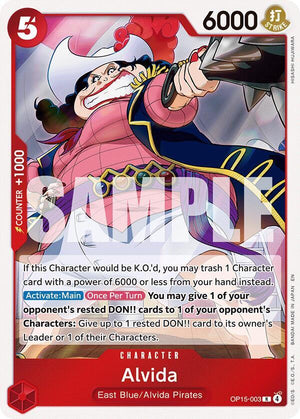 Alvida (OP15-003) [Adventure on Kami's Island]