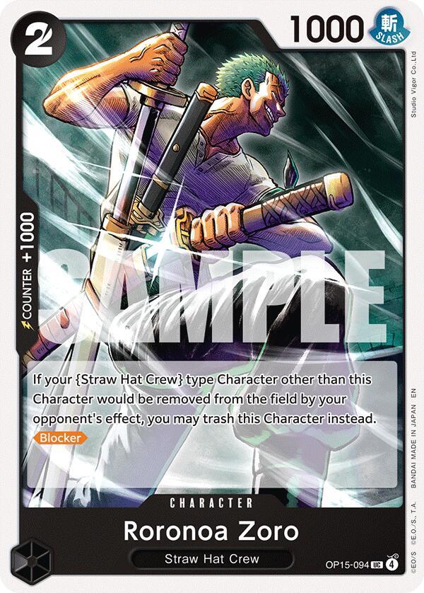 Roronoa Zoro (OP15-094) [Adventure on Kami's Island]