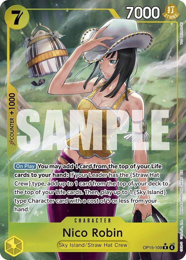 Nico Robin (OP15-109) (Alternate Art) [Adventure on Kami's Island]