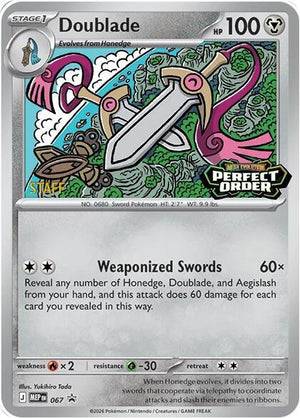 Doublade - 067 [Staff] [ME: Mega Evolution Promo]