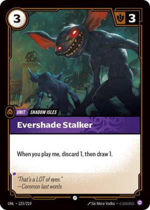 Evershade Stalker (123/219) [Unleashed]