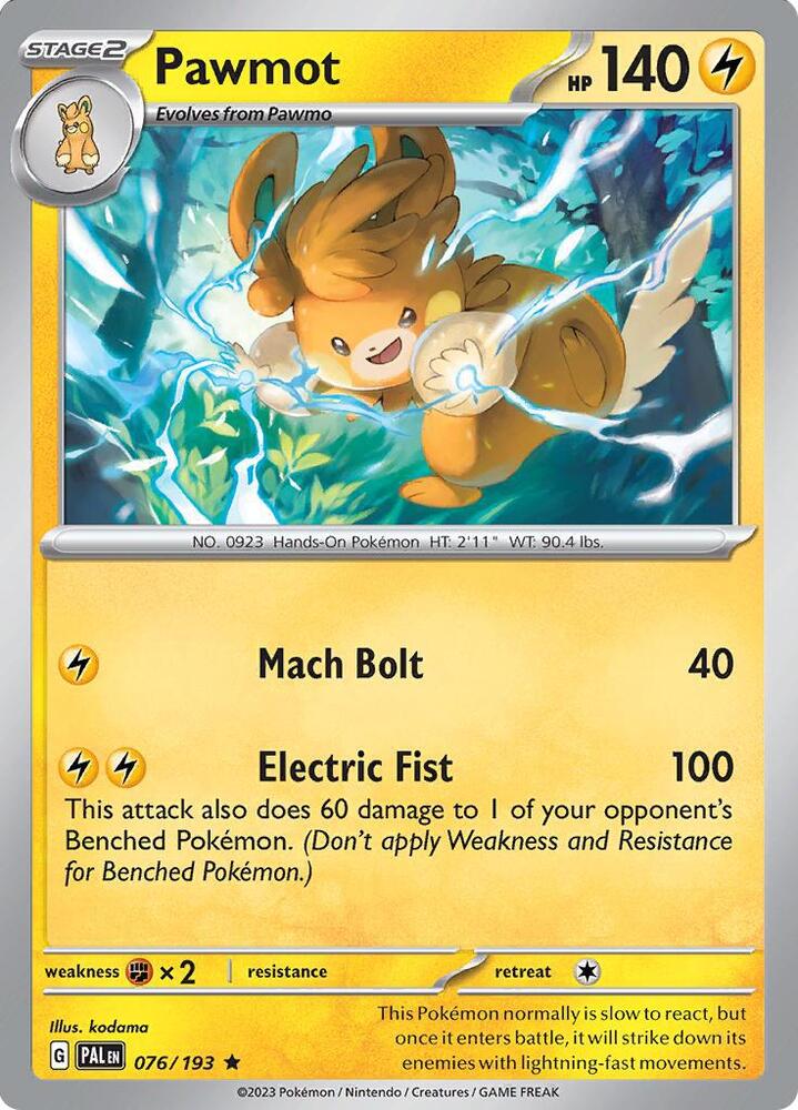 Pawmot - 076/193 [Deck Exclusives]