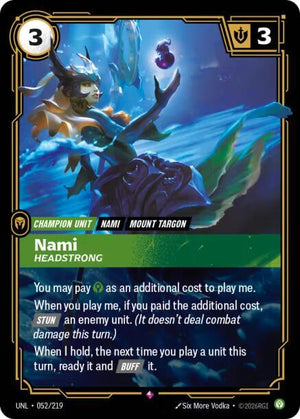 Nami - Headstrong (052/219) [Unleashed]