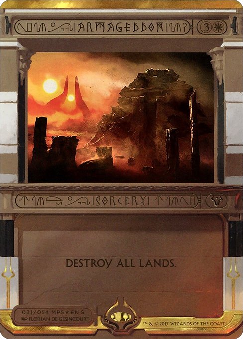 Armageddon (31) [Amonkhet Invocations] [Borderless]