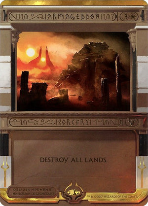 Armageddon (31) [Amonkhet Invocations] [Borderless]