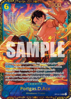 Portgas.D.Ace (119) (Treasure Cup 2026) (OP13-119) [One Piece Promotion Cards]