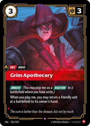 Grim Apothecary (021/219) [Unleashed]