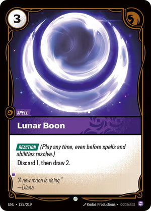 Lunar Boon (125/219) [Unleashed]