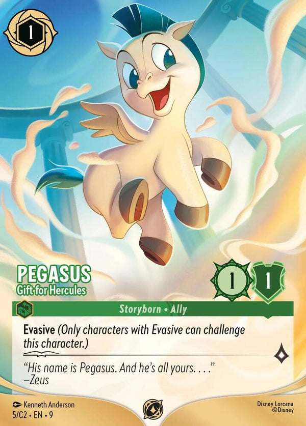 Pegasus - Gift for Hercules (5) [Disney Lorcana Promo Cards]
