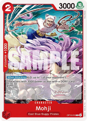 Mohji (OP15-018) [Adventure on Kami's Island Release Event Cards]
