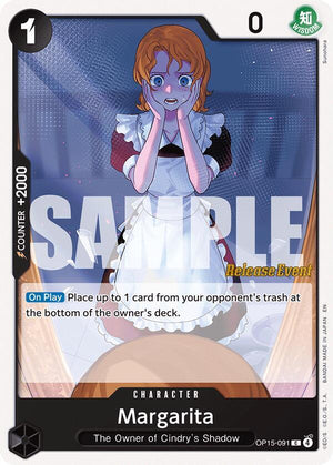 Margarita (OP15-091) [Adventure on Kami's Island Release Event Cards]