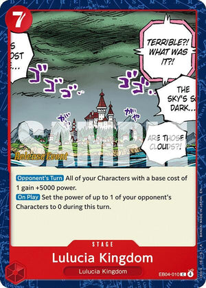 Lulucia Kingdom (EB04-010) [Adventure on Kami's Island Release Event Cards]