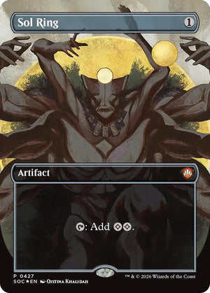 Sol Ring (Borderless) (427) [Secrets of Strixhaven Commander]