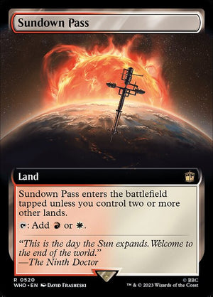 Sundown Pass (520) [Doctor Who] [Extended Art]