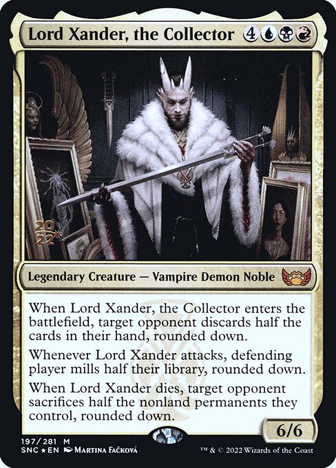Lord Xander, the Collector (197s) [Streets of New Capenna Promos]