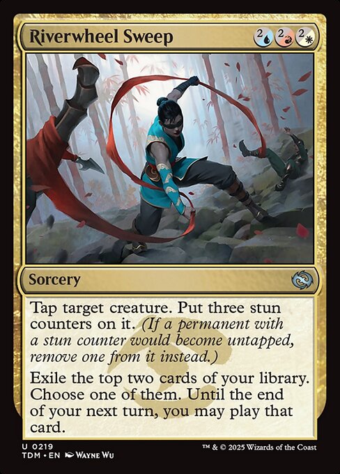 Riverwheel Sweep (219) [Tarkir: Dragonstorm]