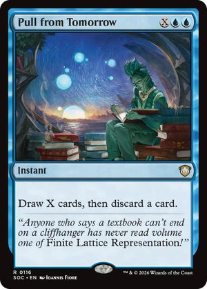 Pull from Tomorrow (116) [Secrets of Strixhaven Commander]