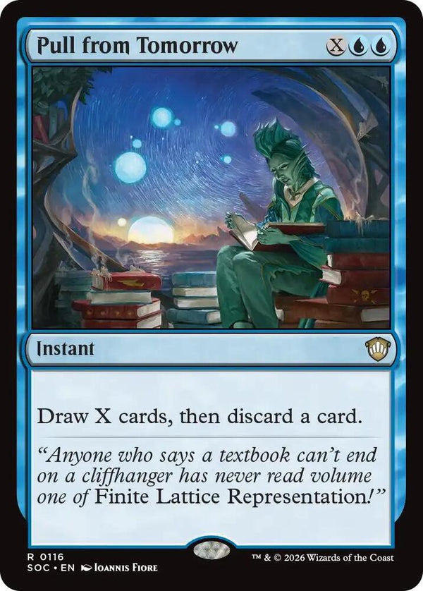 Pull from Tomorrow (116) [Secrets of Strixhaven Commander]