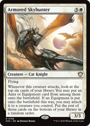 Armored Skyhunter (138) [Secrets of Strixhaven Commander]