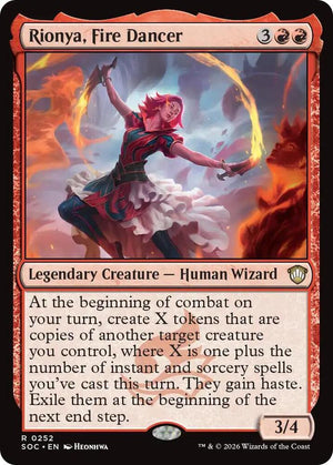 Rionya, Fire Dancer (252) [Secrets of Strixhaven Commander]