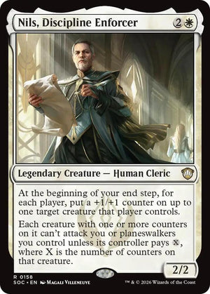 Nils, Discipline Enforcer (158) [Secrets of Strixhaven Commander]