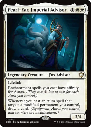 Pearl-Ear, Imperial Advisor (160) [Secrets of Strixhaven Commander]