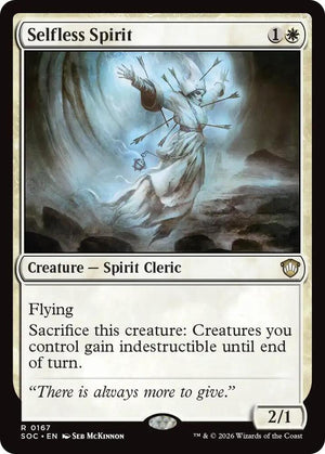 Selfless Spirit (167) [Secrets of Strixhaven Commander]