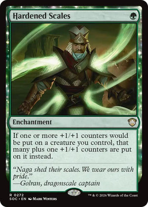 Hardened Scales (272) [Secrets of Strixhaven Commander]
