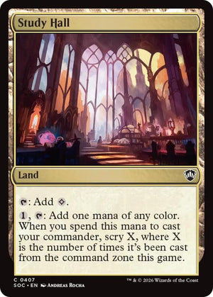 Study Hall (407) [Secrets of Strixhaven Commander]