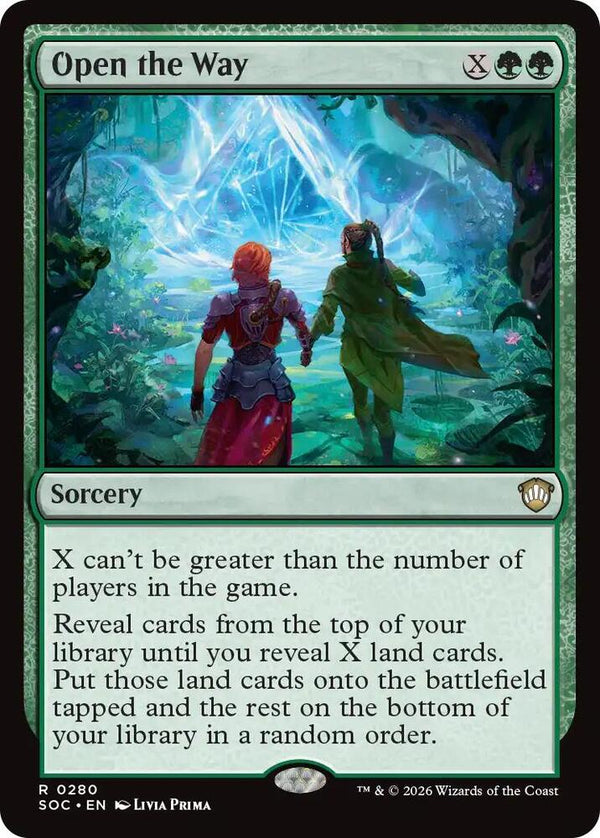 Open the Way (280) [Secrets of Strixhaven Commander]