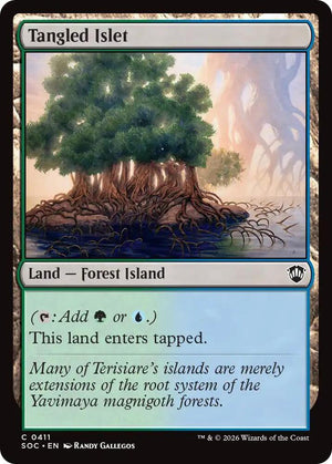 Tangled Islet (411) [Secrets of Strixhaven Commander]