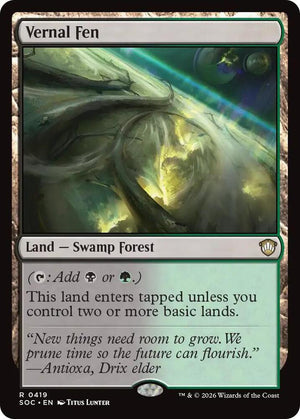 Vernal Fen (419) [Secrets of Strixhaven Commander]