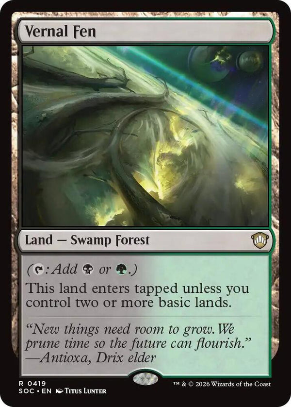 Vernal Fen (419) [Secrets of Strixhaven Commander]