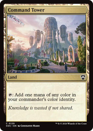 Command Tower (129) [Secrets of Strixhaven Commander]