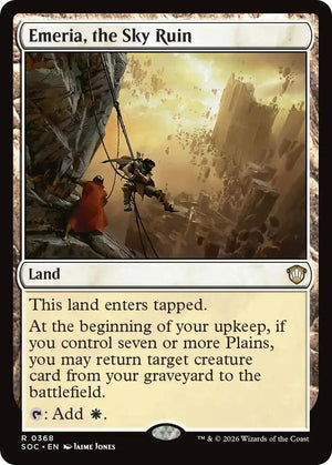 Emeria, the Sky Ruin (368) [Secrets of Strixhaven Commander]