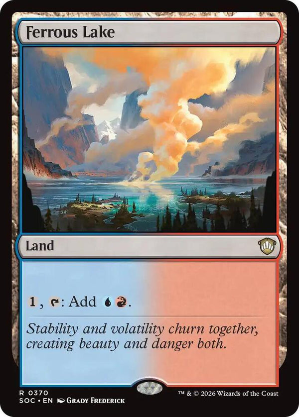 Ferrous Lake (370) [Secrets of Strixhaven Commander]