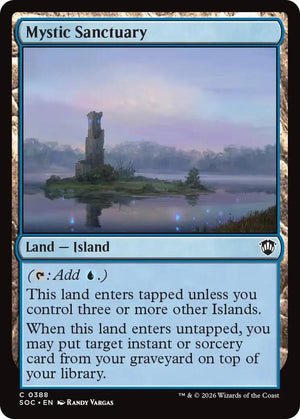 Mystic Sanctuary (388) [Secrets of Strixhaven Commander]