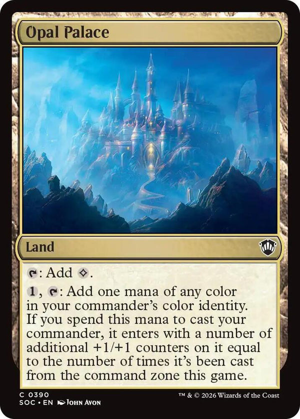 Opal Palace (390) [Secrets of Strixhaven Commander]