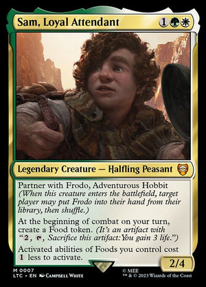 Sam, Loyal Attendant (7) [Tales of Middle-earth Commander]