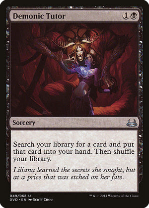 Demonic Tutor (49) [Duel Decks Anthology: Divine vs. Demonic]