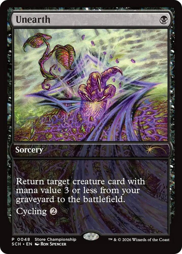 Unearth (48) [Game Day Promos]