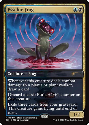 Psychic Frog (49) [Game Day Promos]