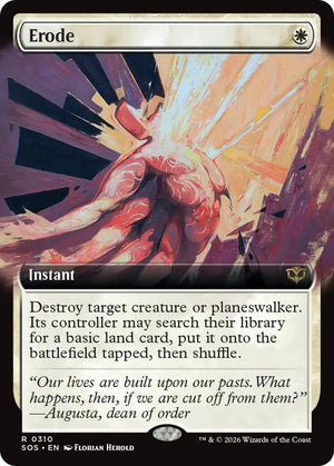 Erode (Extended Art) (310) [Secrets of Strixhaven]