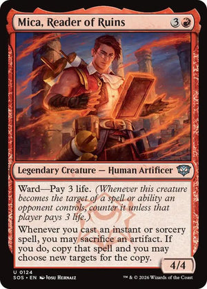 Mica, Reader of Ruins (124) [Secrets of Strixhaven]