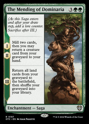 The Mending of Dominaria (197) [Outlaws of Thunder Junction Commander]